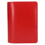 Dámské kožené pouzdro na doklady Lagen Erena - červená