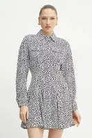 Šaty MICHAEL Michael Kors bílá barva, mini, MR582QWGS6