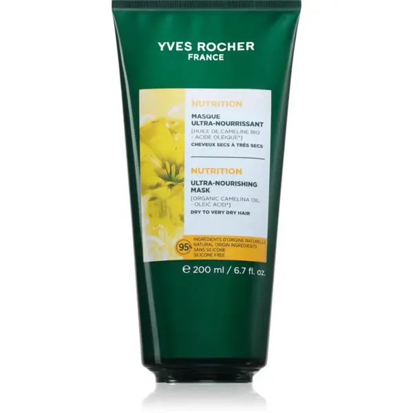 Yves Rocher Nutrition vyživující maska na vlasy 200 ml