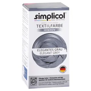 Simplicol barva na textil Elegantní šedá 150ml + 400g