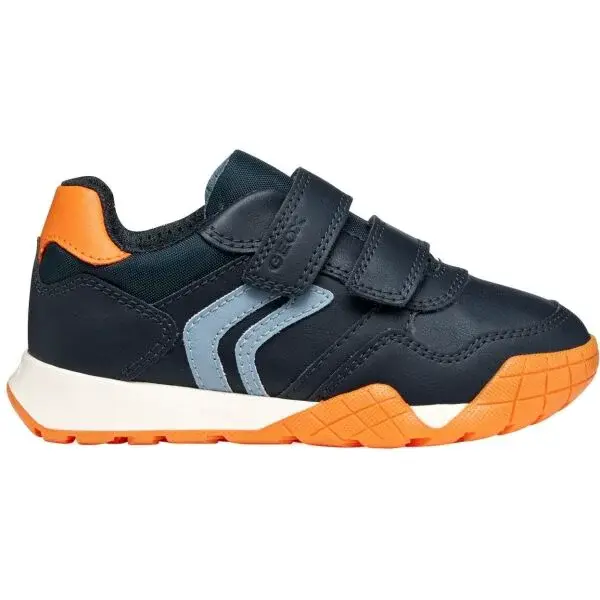 Geox J RANN-E Chlapecká volnočasová obuv, tmavě modrá, velikost