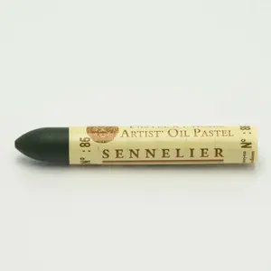 Olejový pastel Sennelier 085 Chrome green medium