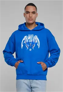 Pánská mikina Origami Heavy Oversize modrá