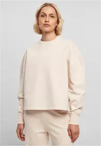 Dámský Heavy Terry Garment Dye Crewneck růžový