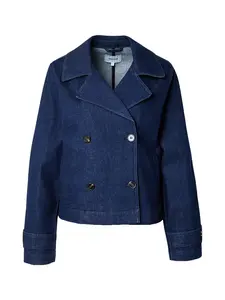 MORE & MORE Prechodná bunda  modrá denim