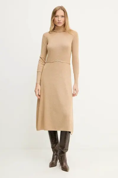 Šaty s příměsí vlny Fracomina