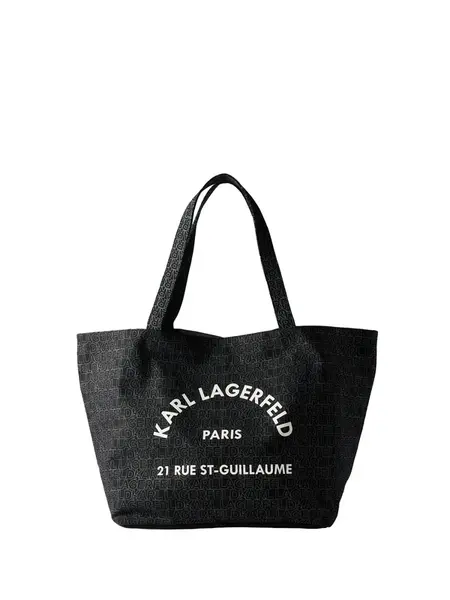 Karl Lagerfeld Shopper  čierna / biela