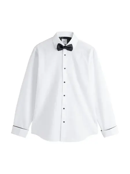 Next Košeľa  čierna / biela