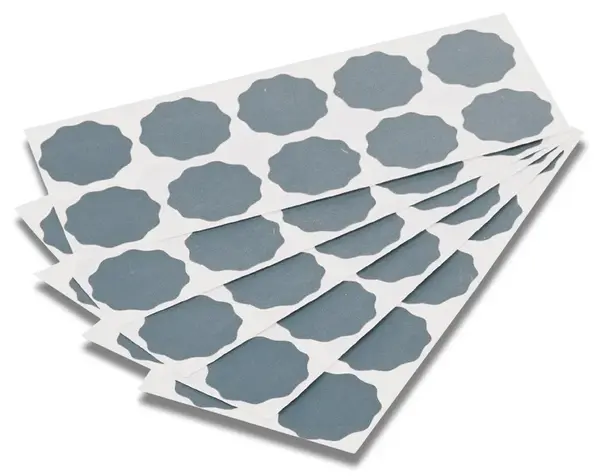 Brusné kytičky, různé hrubosti, voděodolné, průměr 33/36 mm, 100 ks - MIRKA Zrnitost: P1500