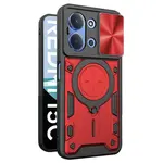 Techsuit CamGuard Pro, Xiaomi Redmi 15C 4G / 5G, červený