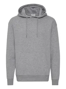 !Solid Sveter 'Lenz'  sivá melírovaná / biela