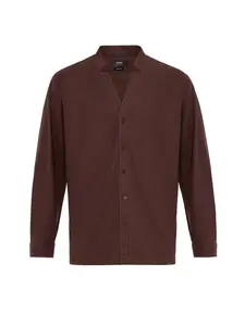 Antioch Košeľa  tmavohnedá