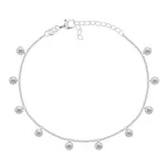 Brilio Silver Stříbrný náramek se zirkony BRC78W