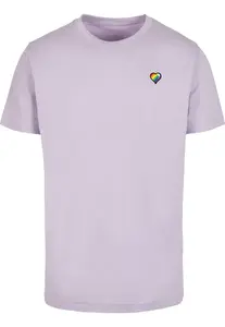 Mister Tee Tričko 'Glossy Heart Pride'  orgovánová