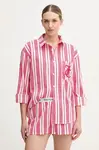 Juicy Couture  Bavlněná pyžamová košile