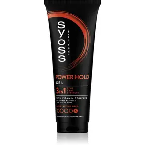 Syoss Power Hold tvarující gel s extra silnou fixací 250 ml