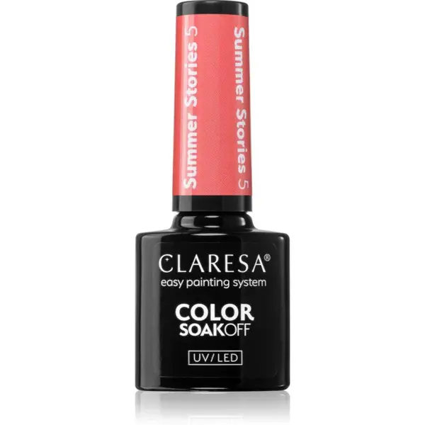 Claresa SoakOff UV/LED Color Summer Stories gélový lak na nechty odtieň 5 g