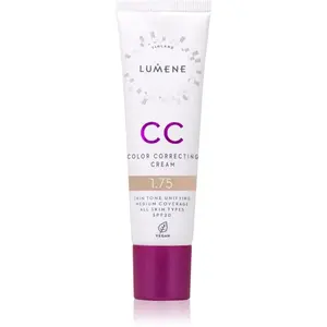 Lumene CC Color Correcting Cream CC krém pro jednotný tón pleti SPF 20 odstín 1.75 (Neutral) 30 ml