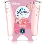 GLADE I Love You vonná svíčka 112 g