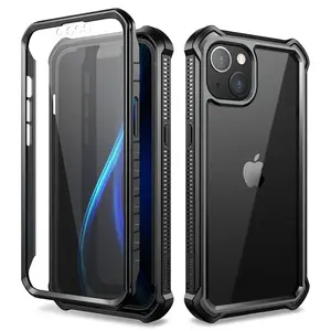 Dexnor 360 Clear obal iPhone 13, černý