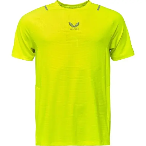 CASTORE SS T-SHIRT Pánské tričko, žlutá, velikost