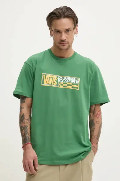 Vans Bavlněné tričko Vans