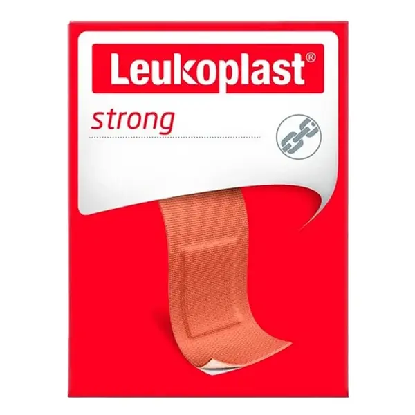 LEUKOPLAST Strong náplast pevná 19x56 cm 10 kusů