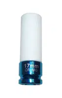 Ferdus Nástrčná hlavice s krytkou na ALU pro rázové utahováky 17mm