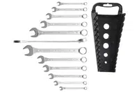 BGS technic Očkoploché klíče, velikosti 6-22 mm, sada 12 ks v pořadači - BGS 1211