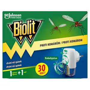 BIOLIT Eukalyptus elektrický odpařovač 30 nocí
