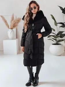 Dámska zimná bunda s kapucňou