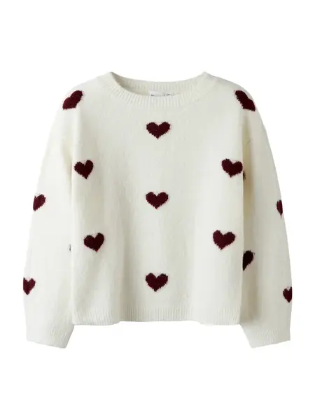 NAME IT Sveter  čierna / biela