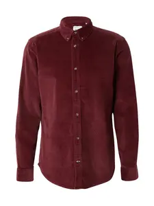 Only & Sons Košeľa 'ONSMICHAEL'  vínovo červená