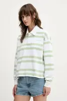 Bavlněné tričko s dlouhým rukávem Guess Jeans