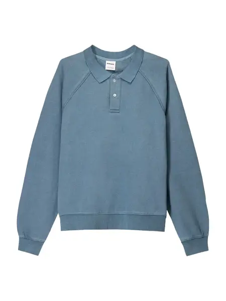 Bershka Mikina  modrosivá