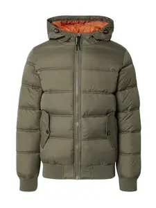 INDICODE JEANS Zimná bunda 'Adrian'  kaki