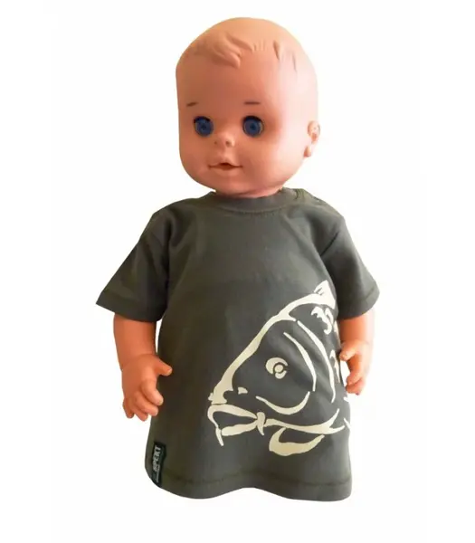 R-spekt baby triko khaki - 3-6 měs