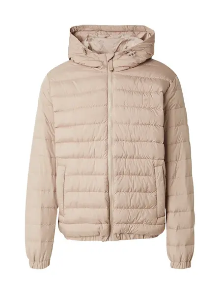 DAN FOX APPAREL Prechodná bunda 'Essential'  svetlobéžová