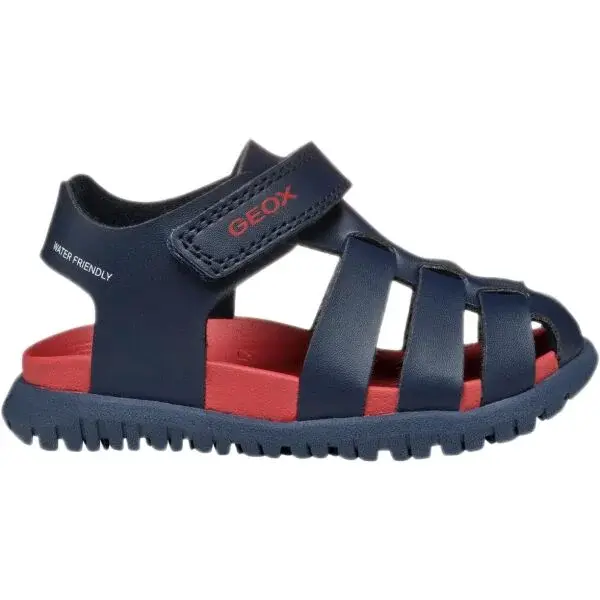 Geox B SANDAL FUSBETTO BO Chlapčenské sandále, tmavo modrá, veľkosť