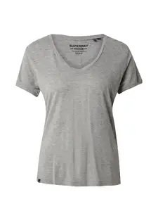 Superdry & Co Tričko 'Studious'  tmavosivá