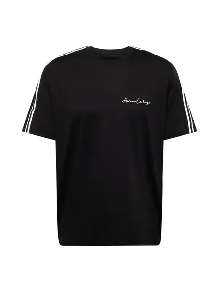 ARMANI EXCHANGE Tričko  čierna / biela