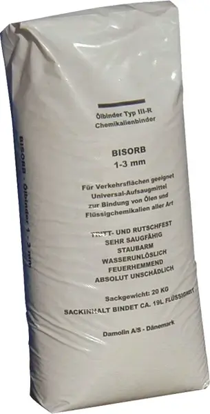 MDtools Sorbent Bisorb, granule 1 - 3 mm, 20 kg, pro olej a chemické produkty
