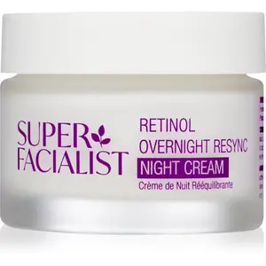 Super Facialist Retinol Overnight Resync vyhlazující noční krém proti vráskám 50 ml