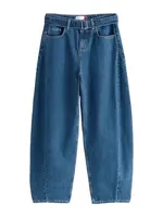 Next Džínsy  modrá denim