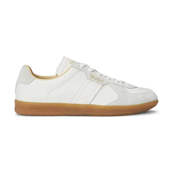 Kožené tenisky Polo Ralph Lauren Field Ct 100 bílá barva, 809967531001