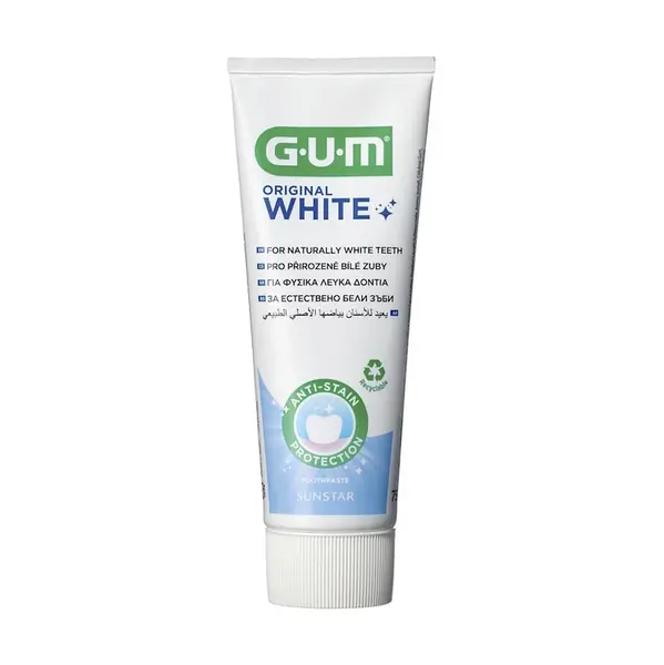 GUM Original White bělicí zubní pasta 75 ml
