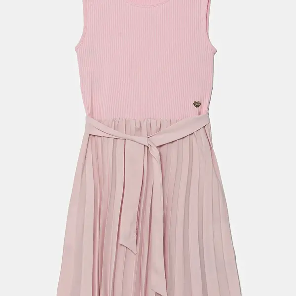 Dívčí šaty Guess růžová barva, mini, J5RK41 RC1S0