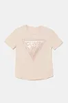 Dětské tričko Guess béžová barva, J5GI15 K6YW4