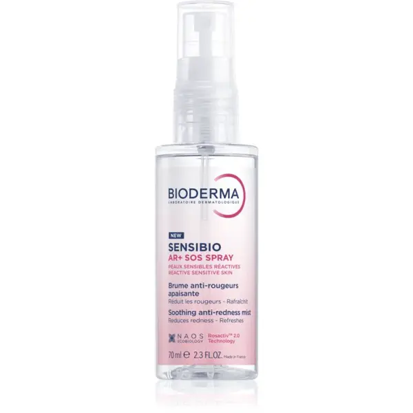 Bioderma Sensibio AR+ SOS Spray upokojujúci sprej proti začervenaniu pleti 70 ml