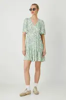 Šaty Medicine zelená barva, mini